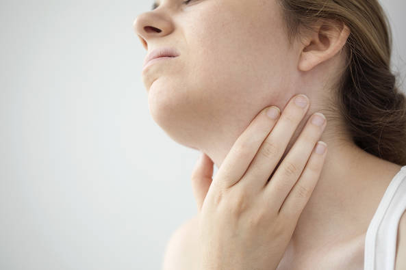 What is the major cause of throat infection?
