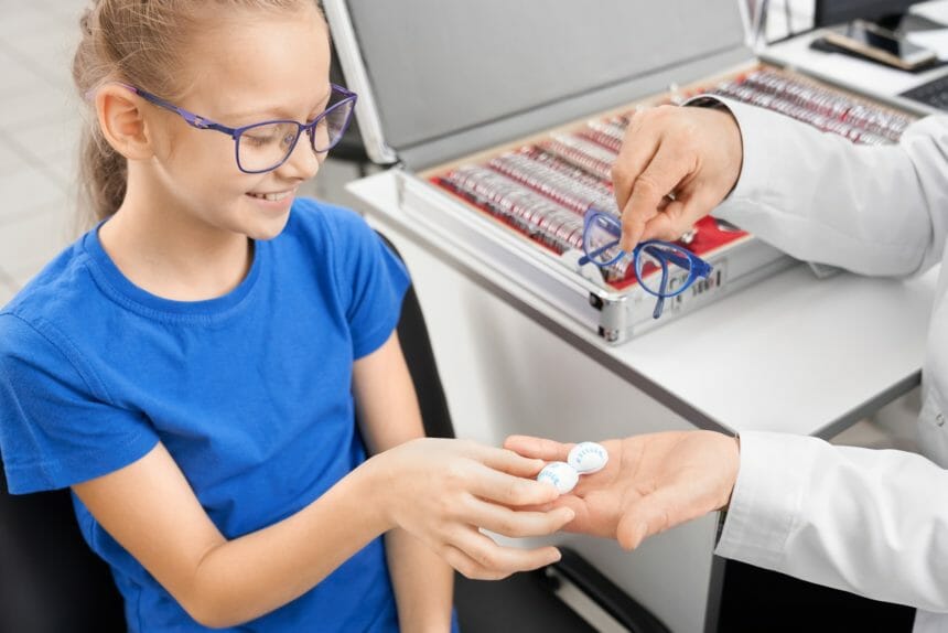 Can you give myopia control lenses to keep with the health of the children’s eyes?